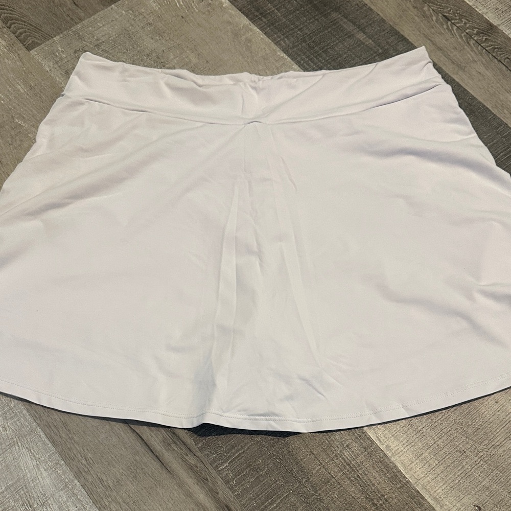 White Athletic Skort